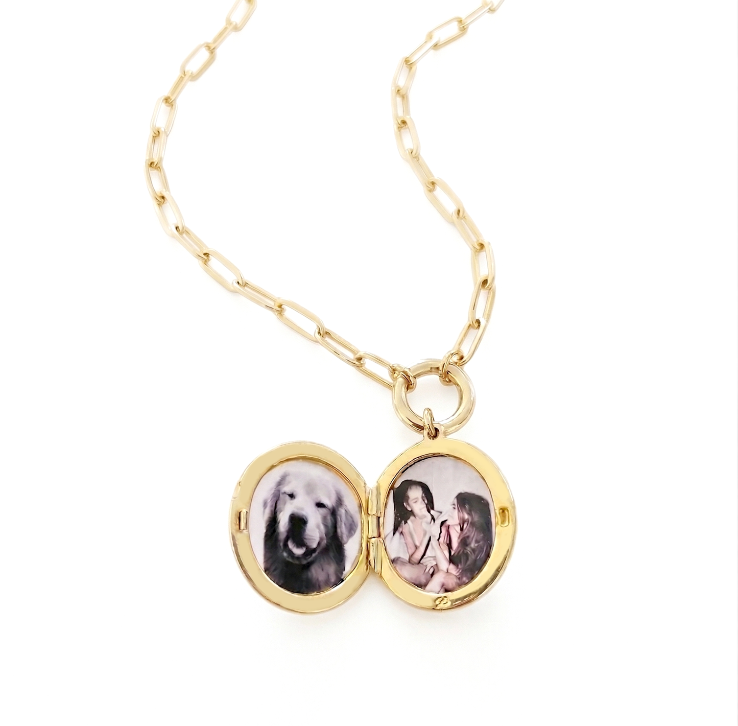 Custom Circle Locket