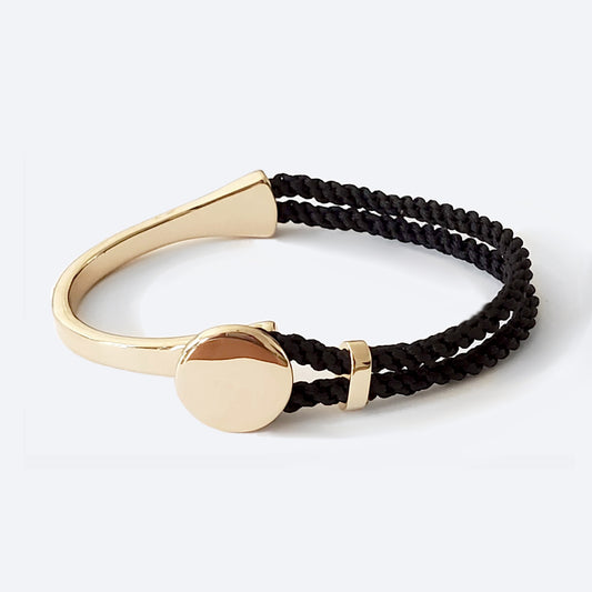 Anchor Half Cuff Gold